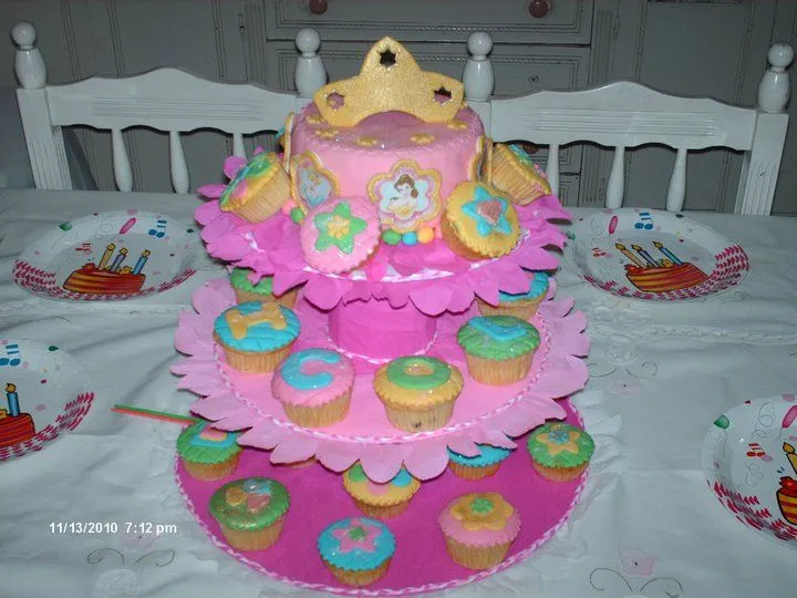 Tortas infantiles princesas Disney - Imagui