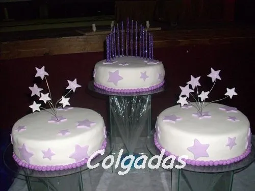 Tortas decoradas con estrellas para 15 años - Imagui