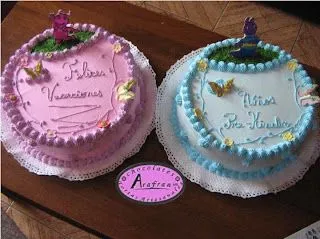 tortas decoradas para niñas y niños, con los personasjes de los ...