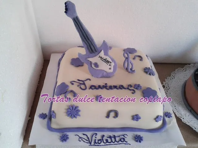 Tortas Dulce tentacion: Torta violetta y cupcake