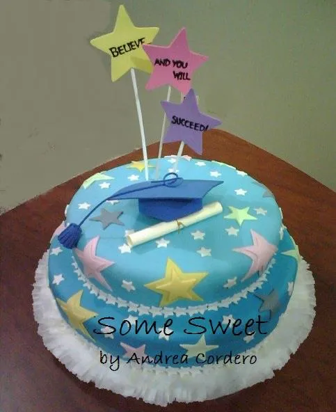Imagenes de tortas de tortas de graduación de preescolar - Imagui