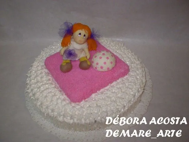 Tortas infantiles decoradas con merengue italiano - Imagui