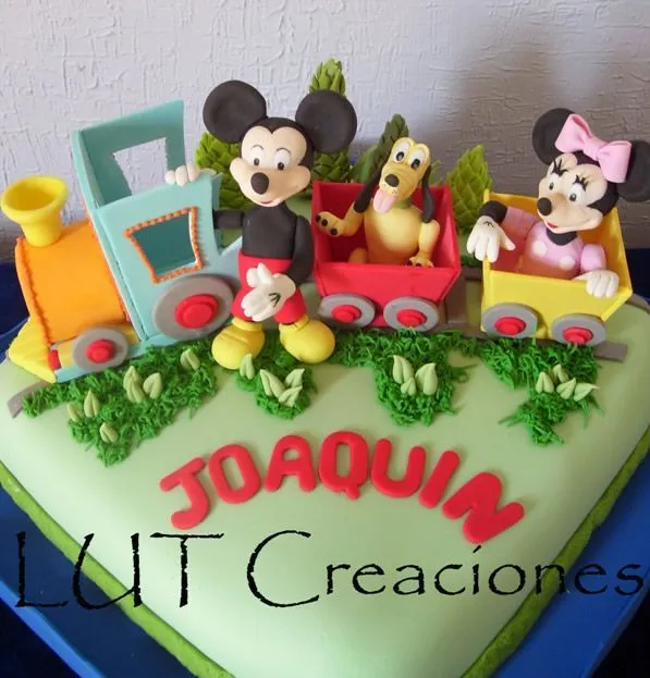 Torta de Minnie y sus amigos - Imagui