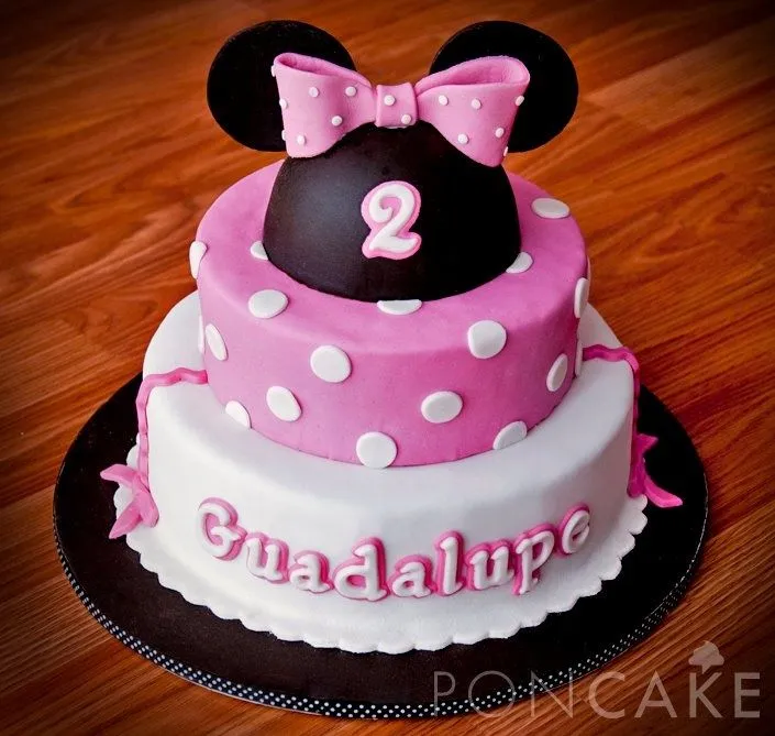 Pastelitos on Pinterest | Mini Mouse, Minnie Mouse Cake and Mini ...