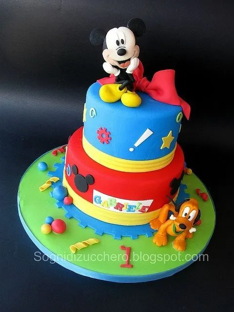 Tortas de Mickey Mouse | decoracion de tortas | Pinterest | Pastel ...