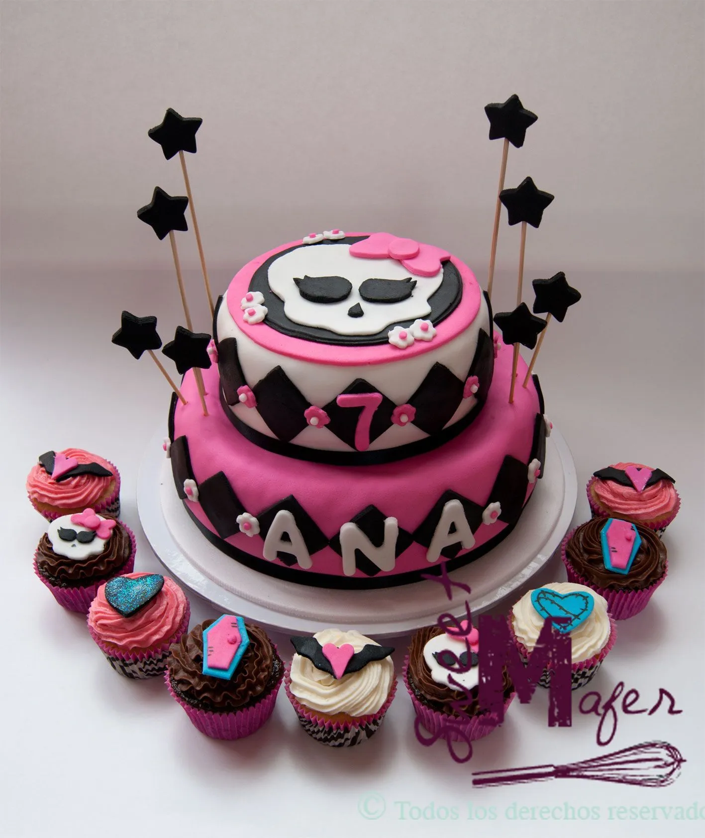 tortas de Monster High Draculaura - Buscar con Google | san ...