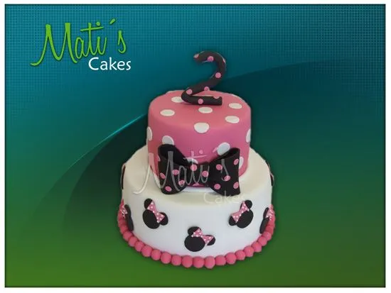Mati´s Cakes: hermosa torta infantil con motivo de Minnie