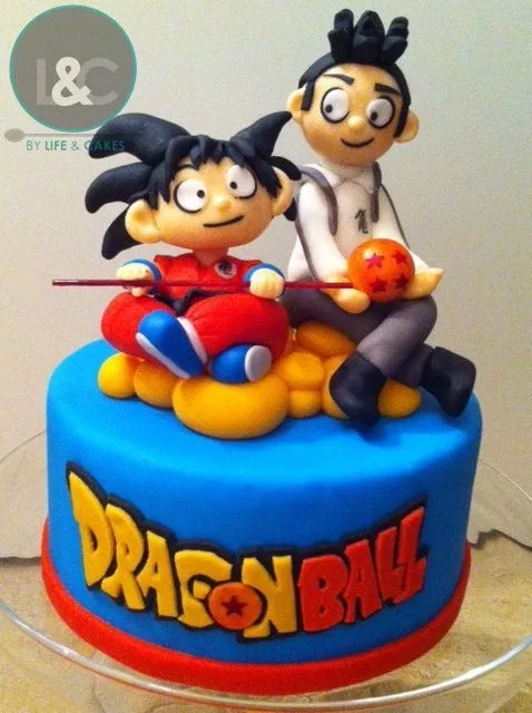 Dragon Ball Cake Topper by Life & Cakes, via Flickr | tortas ...