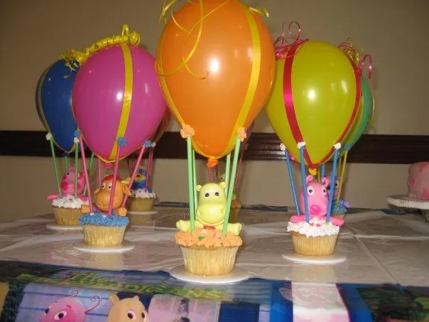 Tortas y Ponques Lucia: Los Backyardigans en masmelos Tortas y Ponques Lucia: Los Backyardigans en masmelos