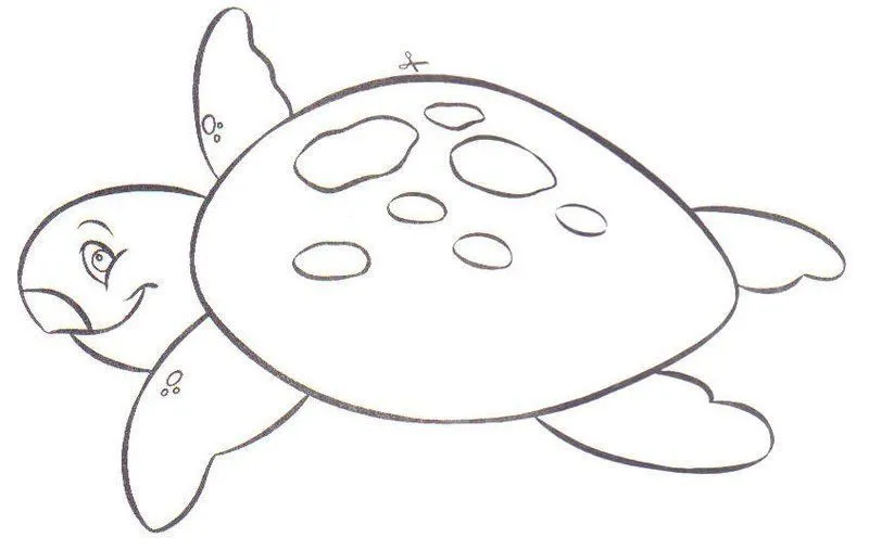 Tortugas marinas dibujos para colorear - Imagui