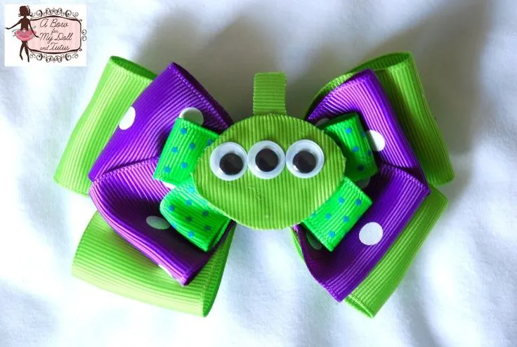 Toy Story Alien Hair Bow Like facebook Page: http://www.facebook ...