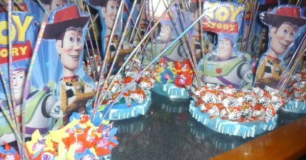 Toy Story | Centros de mesa | Pinterest