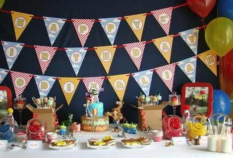 Como adornar un cumpleaños de Toy Story - Imagui