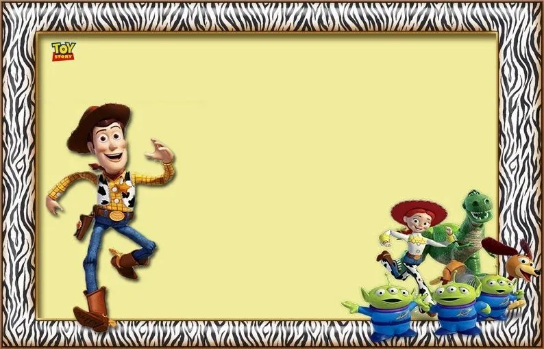 Toy Story: Invitaciones para Imprimir Gratis. | Ideas y material ...