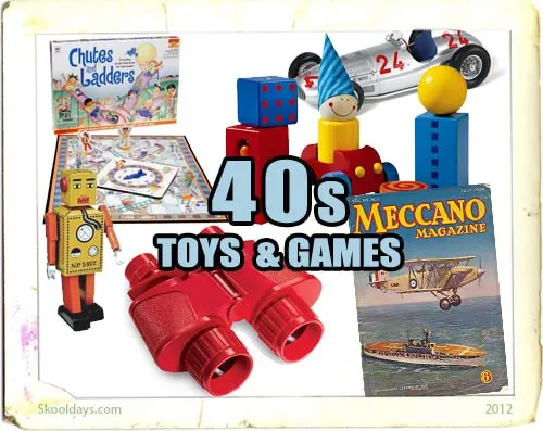Toys in the 50s - Discover the top 100 toys from the fifties