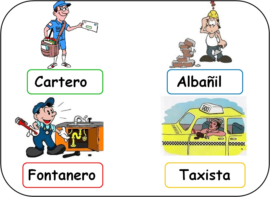 Trabandolenguas: Las Profesiones ¿En qué trabaja? Trabandolenguas: Las Profesiones ¿En qué trabaja?