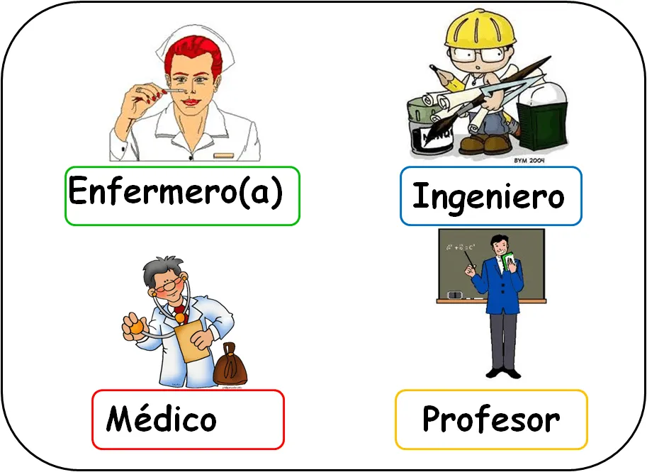 Trabandolenguas: Las Profesiones ¿En qué trabaja? Trabandolenguas: Las Profesiones ¿En qué trabaja?