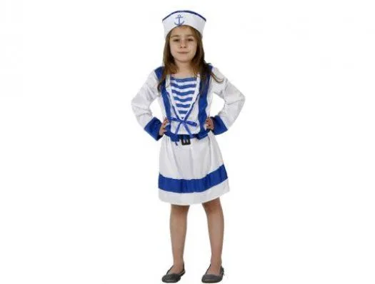 Como hacer un traje de marinero para niña - Imagui