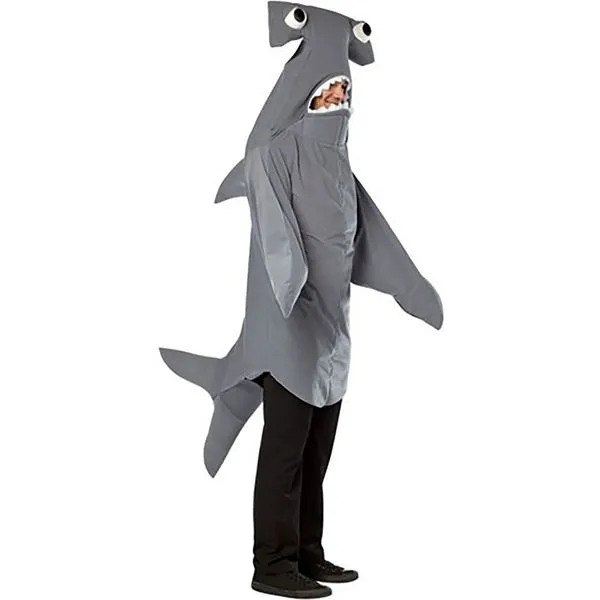 Como poder hacer un disfraz de tiburon - Imagui
