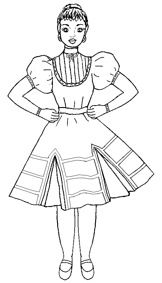 Vestuario tradicional de durango para dibujar - Imagui