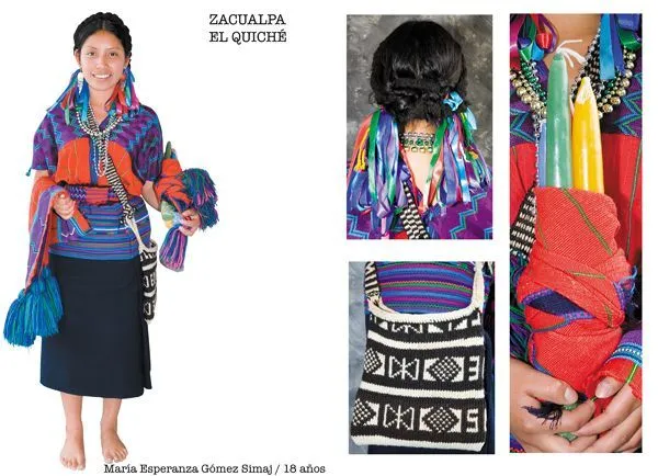 Traje típico Zacualpa, El Quiché | Mounting/context | Pinterest