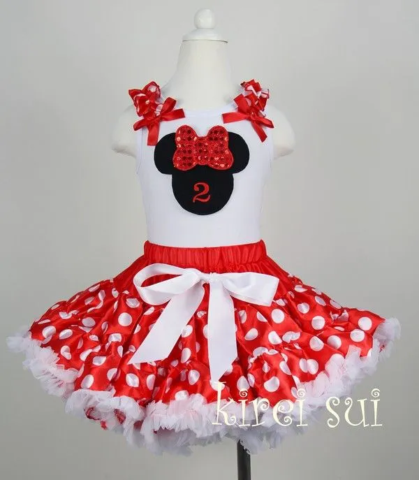 Vestido de Minnie para cumpleaños - Imagui