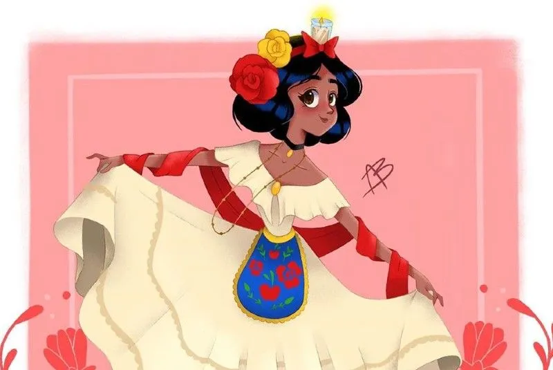Trajes típicos mexicanos engalanan a princesas de Disney (+fotos) - 24 Horas