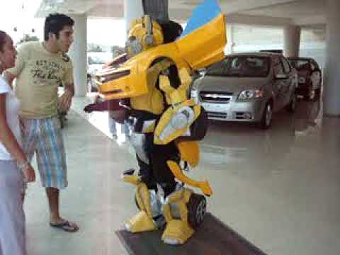 Transformers (cosplay) - YouTube