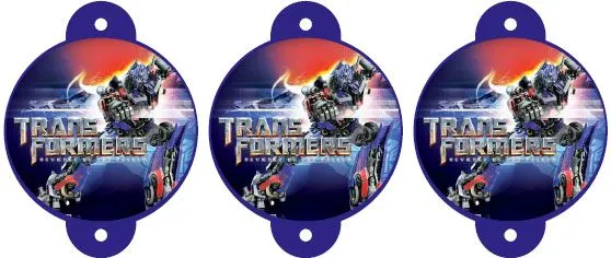 Transformers - Personalizá los sorbetes de los chicos - Fiestas ...