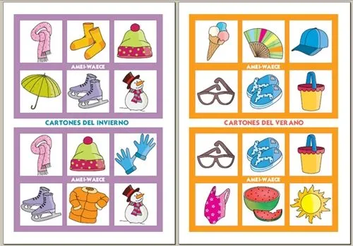 Juegos de loteria para niños de preescolar - Imagui