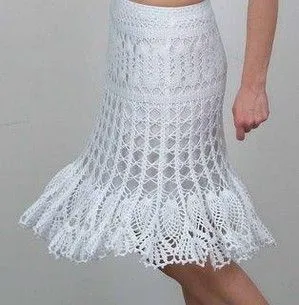 TRATANDO DE TEJER: Vestidos, Mini Vestidos Y Faldas Tejidos A Crochet