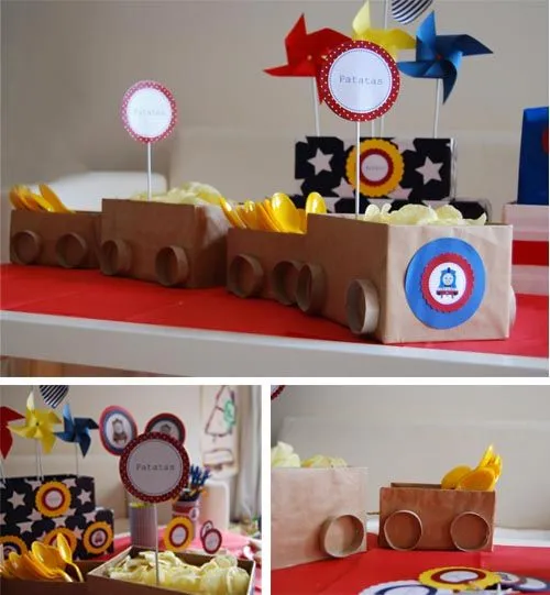 Trenes de carton para niños - Imagui