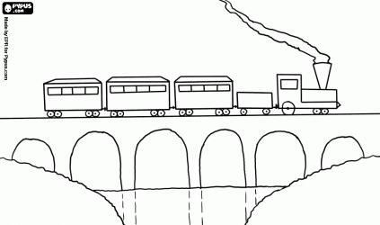 Trenes faciles de dibujar - Imagui