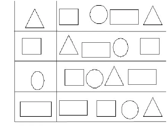 CIRCULO CUADRADO TRIANGULO Y RECTANGULO PARA COLOREAR - Imagui