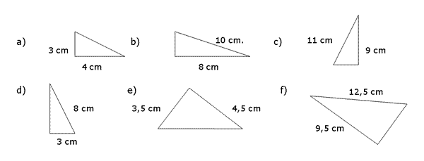 Triángulos rectángulos y relación pitagórica. - Recursos educ.ar