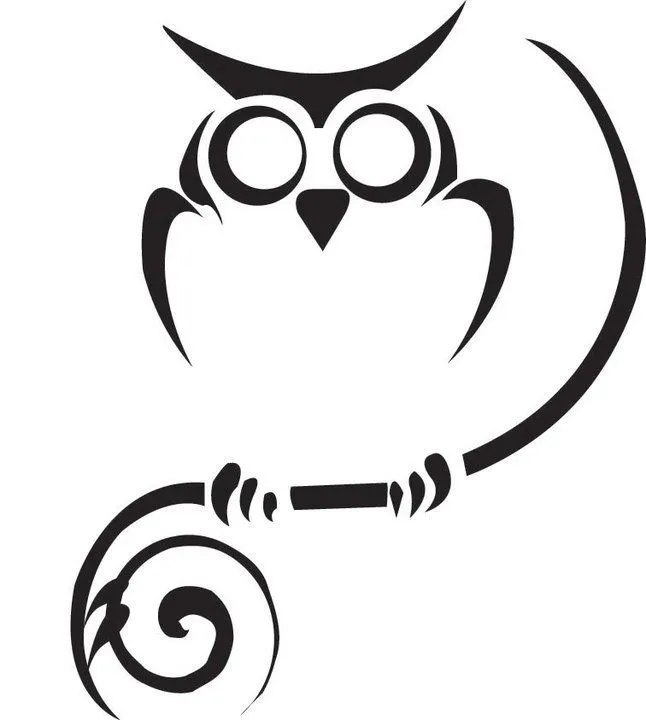 Tribal Owl Tattoos on Pinterest | Tattoo Outline Drawing, Simple ... Tribal Owl Tattoos on Pinterest | Tattoo Outline Drawing, Simple ...