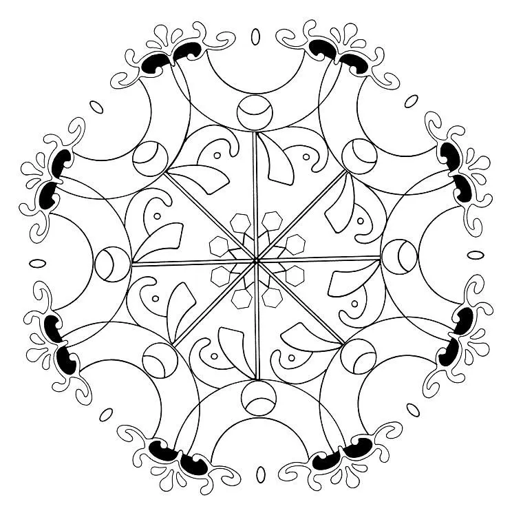 Vidrieras para colorear e imprimir - Imagui