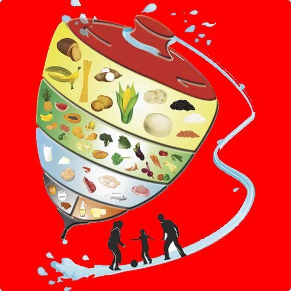 El Trompo de los Alimentos | Amiguito En Línea | Decoración de unas,  Alimentos para colorear, Dibujos
