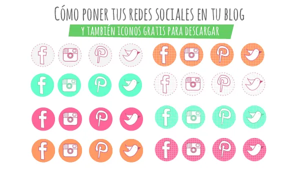 Trucos Diseño Web: Cómo poner las redes sociales en el blog Trucos Diseño Web: Cómo poner las redes sociales en el blog