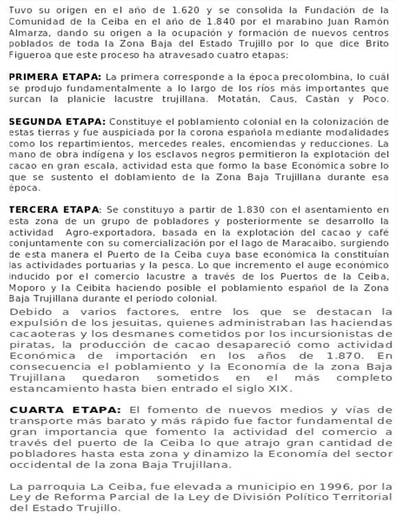 Estado de Trujillo (Venezuela) | Plusformación
