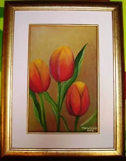 Tulipanes Pimpollos Patricia Crichigno - Artelista.