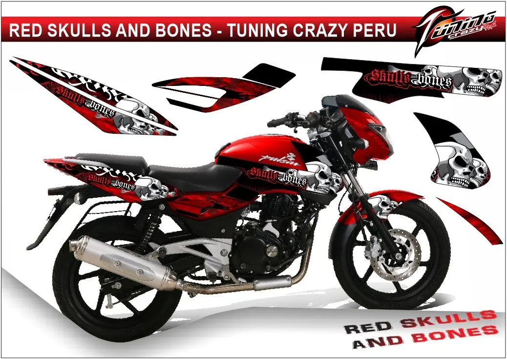 Tuning Motos Pulsar 200 180 150, Monster, Rockstar, Stickers - S ... Tuning Motos Pulsar 200 180 150, Monster, Rockstar, Stickers - S ...