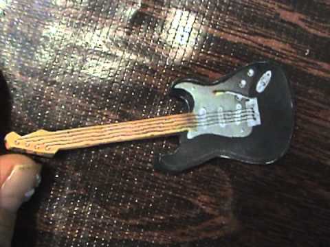 tutorial #8 guitarra en porcelana fria :-) - YouTube