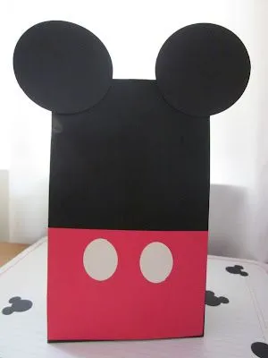 Tutorial para hacer bolsas de sorpresas de Mickey y Minnie ...