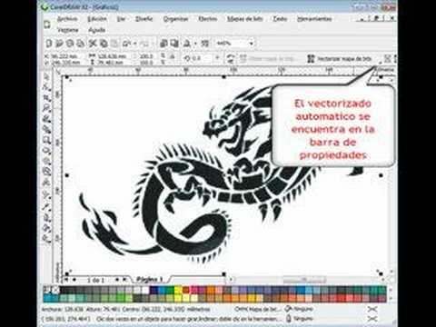 tutorial corel vectorizado - YouTube