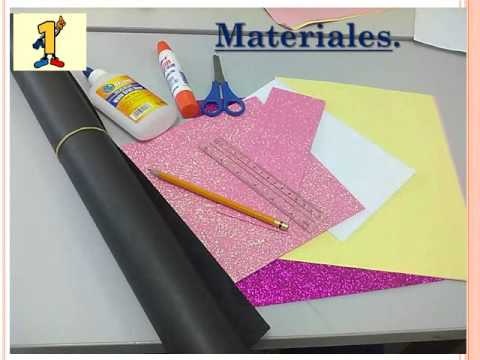 tutorial: como crear una carpeta de cartulina. - YouTube