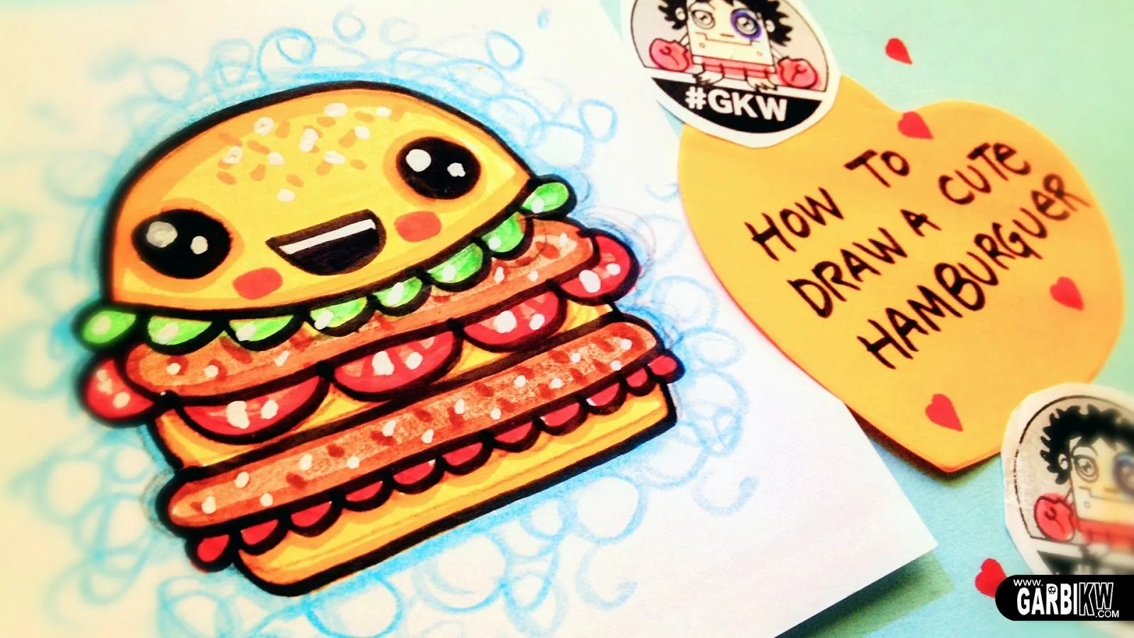 Tutorial Cómo dibujar una Bonita Hamburguesa - Dibujos sencillos y ... Tutorial Cómo dibujar una Bonita Hamburguesa - Dibujos sencillos y ...