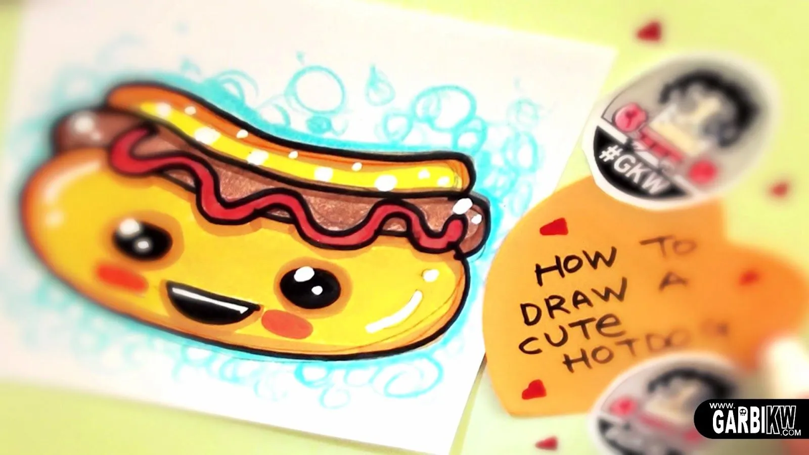 Tutorial Cómo dibujar un perrito caliente lindo - Dibujos ... Tutorial Cómo dibujar un perrito caliente lindo - Dibujos ...