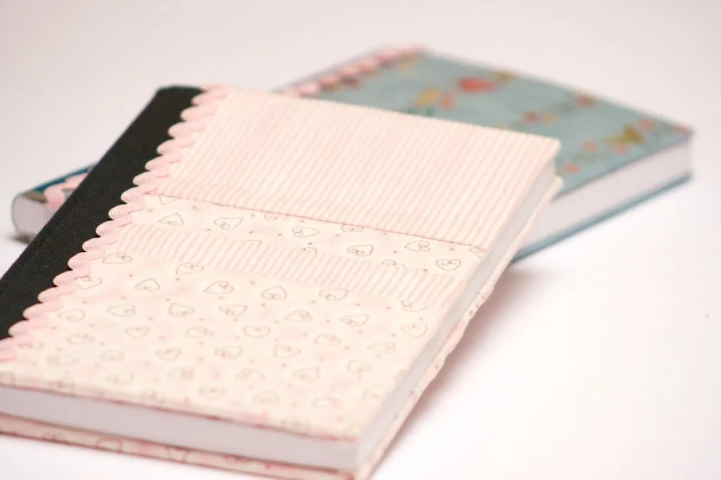 Tutorial como forrar una libreta con tela | Sra. Wilson · Handmade