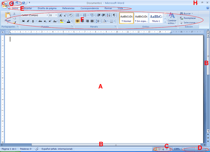 Tutorial Microsoft Office Word 2007: Inicio de Word 2007